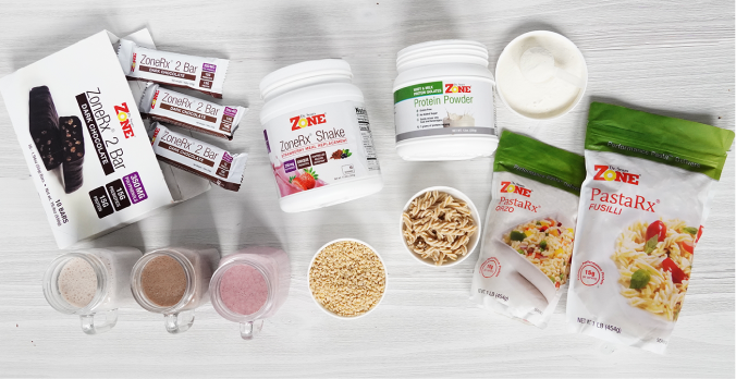 Zone Diet Foods |Pasta, Cereal, Nutrition Bars, Protein Powder