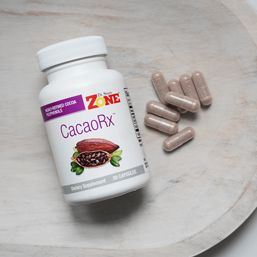 Dr. Sears' Zone CacaoRx – 30 Capsules Dr. Sears' Zone CacaoRx – 30 Capsules