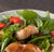 Baby Spinach and Strawberry Salad with Dressing