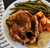 Roast Cornish Game Hen with Pomegranate Glaze