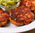Salmon Burgers with Mango Sauce and Asparagus