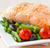 Teriyaki Salmon with Orange, Tomato & Bean