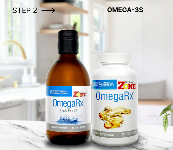Zone Diet: Leading Anti-Inflammatory Food & Supplements