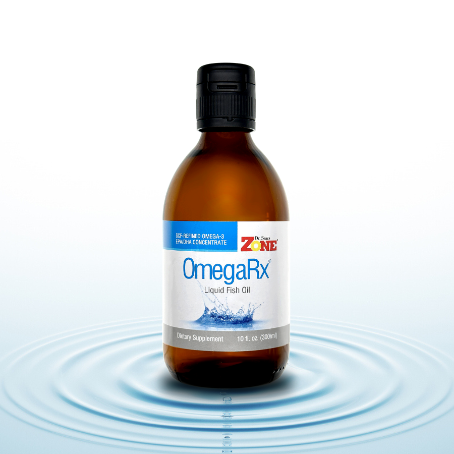 Omega Rx Dr. Sears’ Zone OmegaRx Fish Oil Capsules and Liquid | High Purity ...